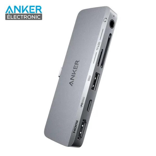 هاب دیتا 6 پورت انکر برای آیپد مدل Anker 541 USB-C Hub A8363